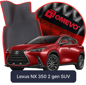 OMEVO 5D Pro EVA Fußmatten für Lexus NX 350 2. gen SUV (2021-2025)