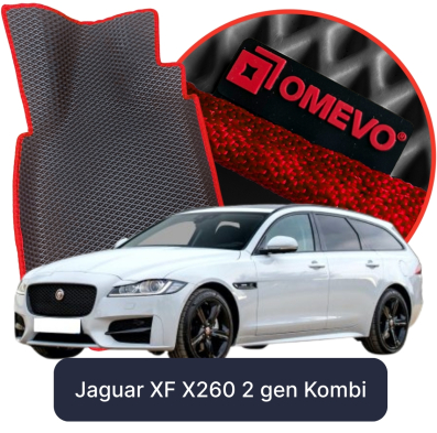 EVA-Autofußmatten OMEVO für Jaguar XF X260 2 Gen Kombi (2015-2024)