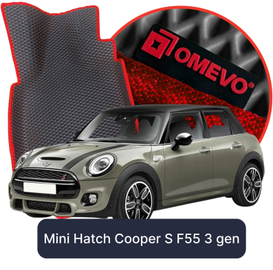 EVA-Autofußmatten OMEVO für Mini Hatch Cooper S F55 3 Gen Hatchback 5 Türen 2013-2024