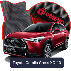 OMEVO 5D Pro EVA Fußmatten für Toyota Corolla Cross XG-10 1. gen SUV (2020-2025)