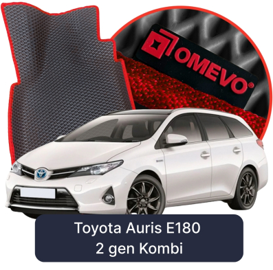 EVA Auto Fussmatten OMEVO fuer Toyota Auris E180 2 gen Kombi (2012–2018)
