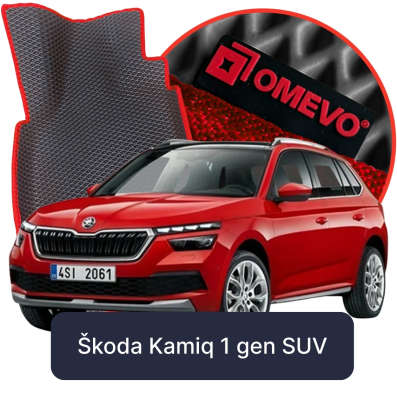 EVA Auto Fussmatten OMEVO fuer Skoda Kamiq 1 gen SUV (2019–2025)