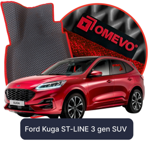 OMEVO 5D Pro EVA Fußmatten für Ford Kuga ST-LINE 3. gen SUV (2019-2025)