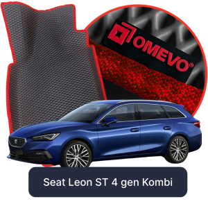 OMEVO 5D Pro EVA Fußmatten für Seat Leon ST 4 gen Kombi (2020-2025)