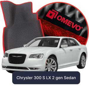 OMEVO 5D Pro EVA Fußmatten für Chrysler 300 S LX 2 gen Sedan (2015-2023)