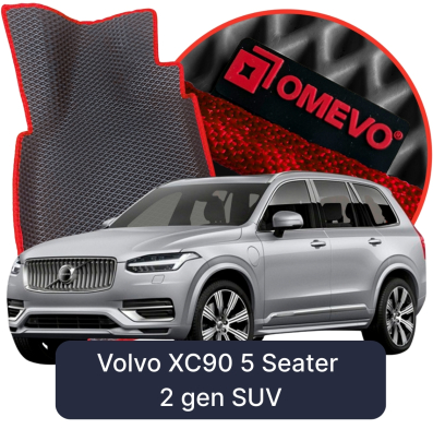 EVA Auto Fussmatten OMEVO fuer Volvo XC90 5-sitzer 2 gen SUV (2015–2025)
