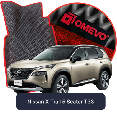 EVA Auto-Matten OMEVO für Nissan X-Trail 5-Sitzer T33 4. Generation SUV (2021-2025)