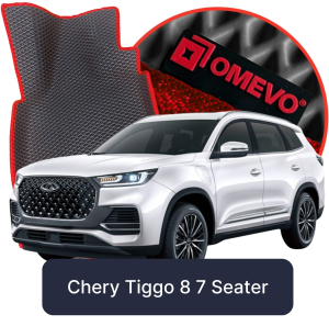 OMEVO 5D Pro EVA Fußmatten für Chery Tiggo 8 7-sitzig 2. gen SUV (2022-2025)