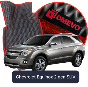 OMEVO 5D Pro EVA Fußmatten für Chevrolet Equinox 2 gen SUV (2009-2017)