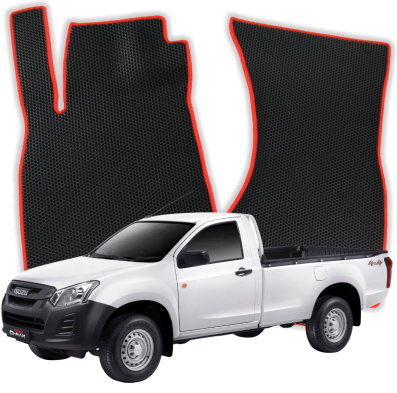 EVA Auto Fußmatten OMEVO für Isuzu D-MAX Single Cab (2-Sitzer) 3 gen Pick-up (2019-2025)