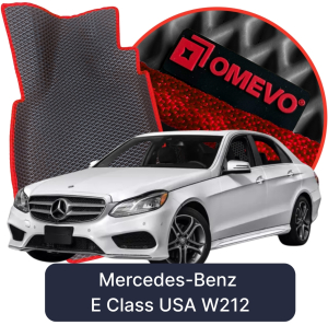 OMEVO 5D Pro EVA Fußmatten für Mercedes-Benz E-Klasse USA W212 4. gen Sedan (2010-2016)