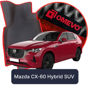 OMEVO 5D Pro EVA Fußmatten für Mazda CX-60 Hybride 1. gen SUV (2022-2025)