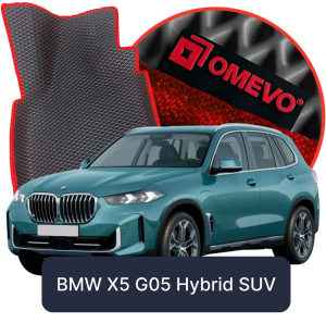 OMEVO 5D Pro EVA Fußmatten für BMW X5 G05 Hybride 4. gen SUV (2018-2025)