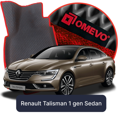 EVA Auto-Matten OMEVO für Renault Talisman 1 gen Sedan (2015-2022)