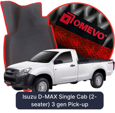 EVA Auto-Matten OMEVO für Isuzu D-MAX Single Cab (2-Sitzer) 3 gen Pick-up (2019-2025)