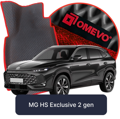 OMEVO 5D Pro EVA Fußmatten für MG HS Exclusive 2 gen SUV (2024-2025)