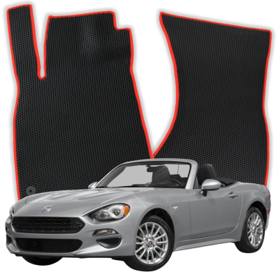 EVA Autofußmatten OMEVO für Fiat 124 Spider 1. Generation Cabrio (2016-2020)