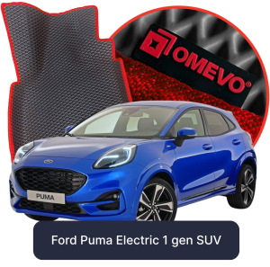 OMEVO 5D Pro EVA Fußmatten für Ford Puma Elektrisch 1 gen SUV (2019-2025)