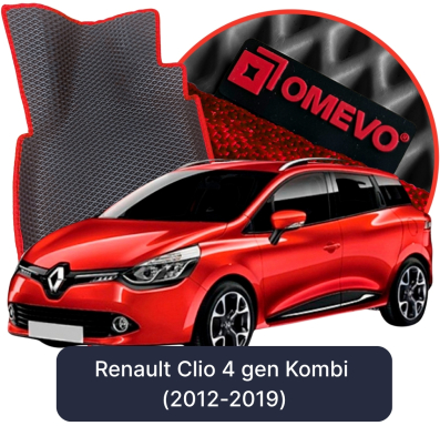 EVA Auto Fußmatten OMEVO für Renault Clio 4 gen Kombi (2012-2019)