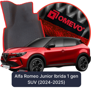 OMEVO 5D Pro EVA Fußmatten für Alfa Romeo Junior Ibrida 1 gen SUV (2024-2025)