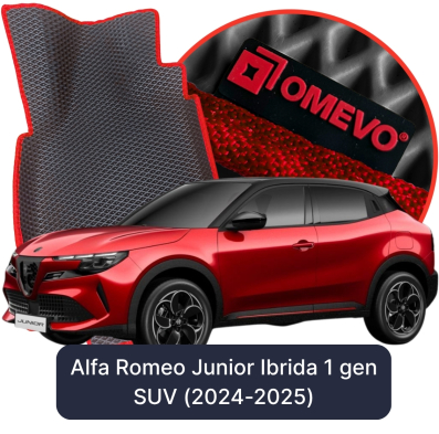EVA Autoteppiche OMEVO für Alfa Romeo Junior Ibrida 1 gen SUV (2024-2025)