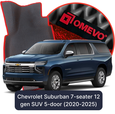 EVA Autoteppiche OMEVO für Chevrolet Suburban 7-Sitzer 12 gen SUV 5-Türer (2020-2025)