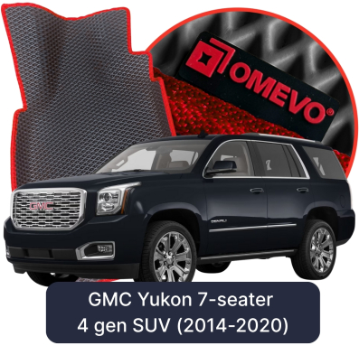EVA Autoteppiche OMEVO für GMC Yukon 7-Sitzer 4 gen SUV (2014-2020)