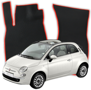 EVA Fußmatten für Fiat 500 1. Generation Cabrio 3 Türen (2007-2023)