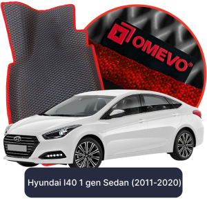 OMEVO 5D Pro EVA Fußmatten für Hyundai I40 1 gen Sedan (2011-2020)