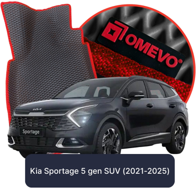 OMEVO 5D Pro EVA Fußmatten für Kia Sportage 5. Gen SUV (2021-2025)