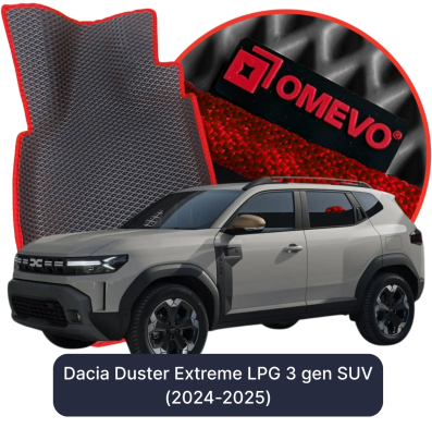 EVA Autoteppiche OMEVO für Dacia Duster Extreme LPG 3 gen SUV (2024-2025)