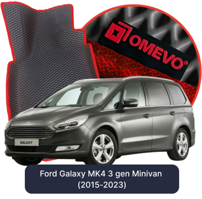 EVA Autoteppiche OMEVO für Ford Galaxy MK4 3 gen Minivan (2015-2023)