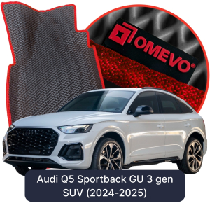 OMEVO 5D Pro EVA Fußmatten für Audi Q5 Sportback GU 3 gen SUV (2024-2025)
