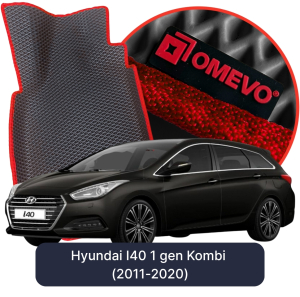 OMEVO 5D Pro EVA Fußmatten für Hyundai I40 1 gen Kombi (2011-2020)
