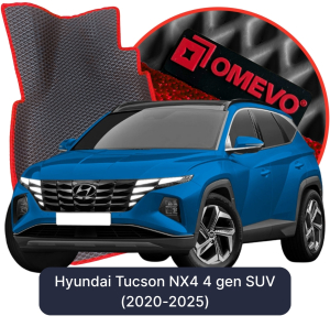 OMEVO 5D Pro EVA Fußmatten für Hyundai Tucson NX4 4. Generation SUV (2020-2025)