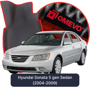 OMEVO 5D Pro EVA Fußmatten für Hyundai Sonata 5. Generation Limousine (2004-2009)