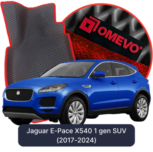 OMEVO 5D Pro EVA Fußmatten für Jaguar E-Pace X540 1. Gen SUV (2017-2024)