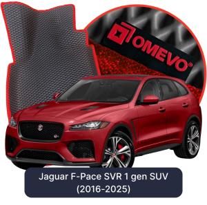 OMEVO 5D Pro EVA Fußmatten für Jaguar F-Pace SVR 1. Gen SUV (2016-2025)