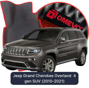 OMEVO 5D Pro EVA Fußmatten für Jeep Grand Cherokee Overland 4. Gen SUV (2010-2021)
