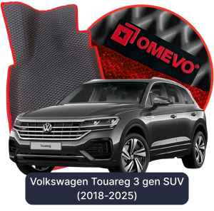 OMEVO 5D Pro EVA Fußmatten für Volkswagen Touareg 3. gen SUV (2018-2025)