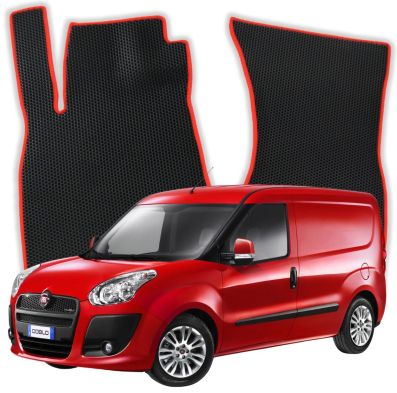 EVA Autoteppiche OMEVO für Fiat Doblo 3-Sitzer 2 gen KombiVan (2010-2022)