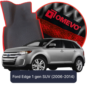 OMEVO 5D Pro EVA Fußmatten für Ford Edge 1 gen SUV (2006-2014)
