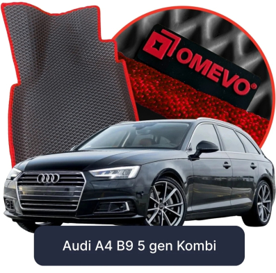 OMEVO 5D Pro EVA Fußmatten für Audi A4 B9 5. gen Kombi (2015-2024)