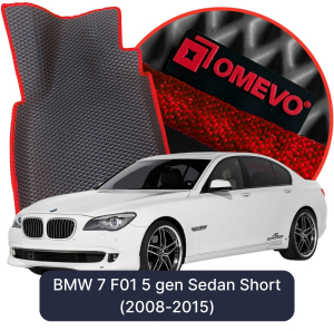 OMEVO 5D Pro EVA Fußmatten für BMW 7 F01 5 gen Limousine (2008-2015)