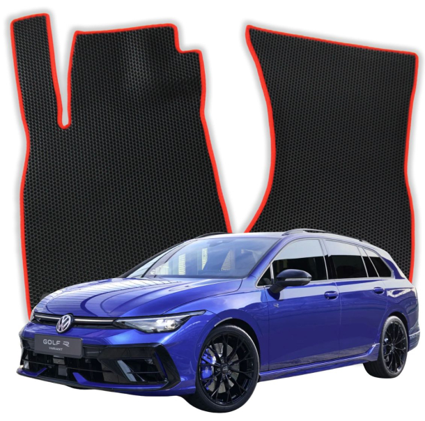 EVA Fußmatten für Volkswagen Golf R MK8 8 gen Kombi 5 Türer (2019-2025 ...