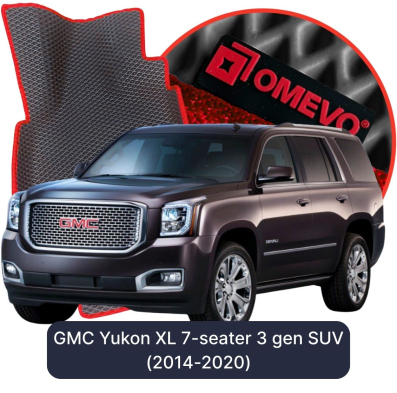 EVA Autoteppiche OMEVO für GMC Yukon XL 7-Sitzer 3 gen SUV (2014-2020)