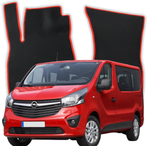 EVA Fußmatten für Opel Vivaro 6-Sitzer (Pritschenwagen) 2 gen Van (2014-2019)