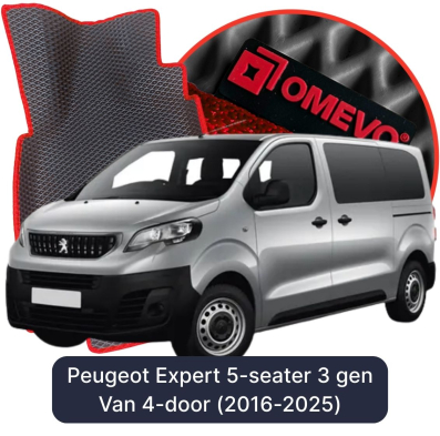 EVA Autoteppiche OMEVO für Peugeot Expert 5-Sitzer 3 gen Van 4-Türer (2016-2025)