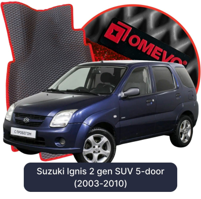 EVA Autoteppiche OMEVO für Suzuki Ignis 2 gen SUV 5-Tuerer (2003-2010)