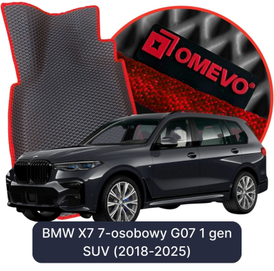 EVA Autoteppiche OMEVO für BMW X7 7-Sitzer G07 1 gen SUV (2018-2025)